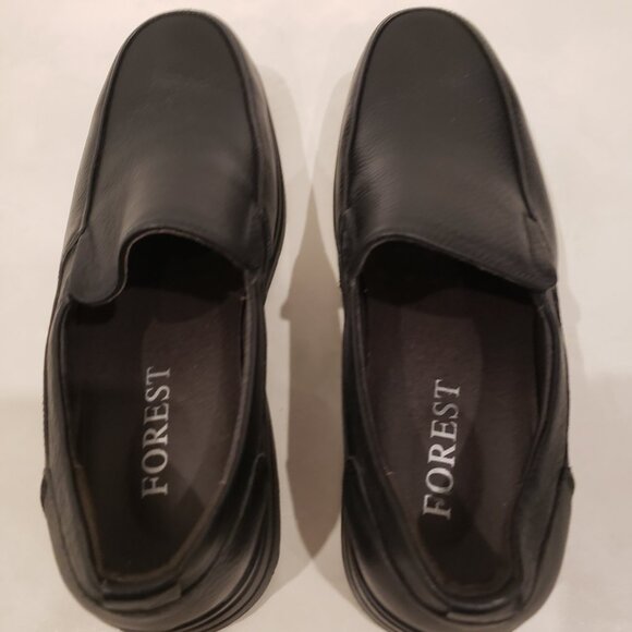 Forest Men's Size 41 Black Slip On Dress shoes - Picture 5 of 8